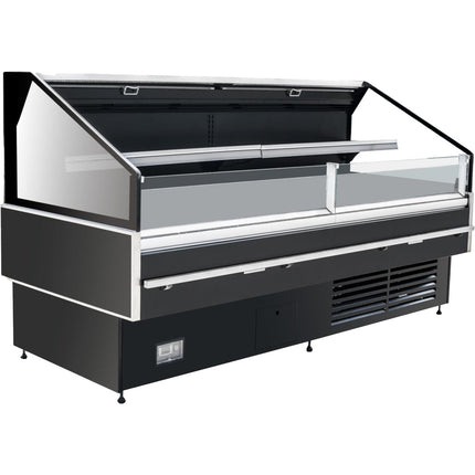 Serve Over Double Layer Deli Counter Flat Glass Front 1875x1115x1200mm |  Kscp2012 Sfb