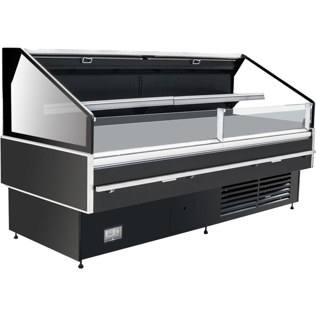 Serve Over Double Layer Deli Counter Flat Glass Front 1875x1115x1200mm |  Kscp2012 Sfb