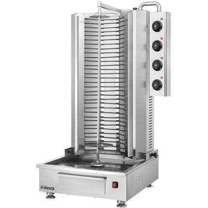 Commercial Electric Shawarma/Gyros/Kebab Grill 9.6k W 700x620x1245mm | Kte1250