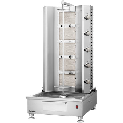Commercial Gas Shawarma/Gyros/Kebab Grill 620x620x1245mm | Ktq1250
