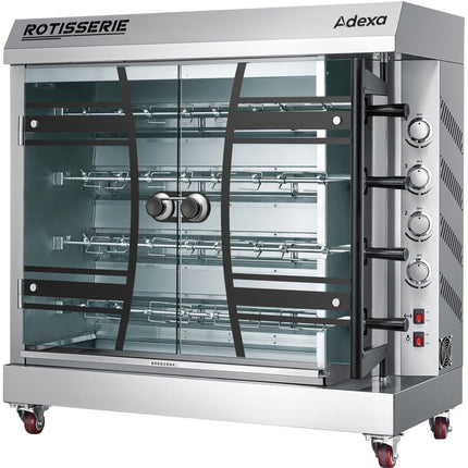 Commercial Electric Chicken Rotisserie Oven 4 Rods 8k W 1170x480x1130mm | Ktq4 E