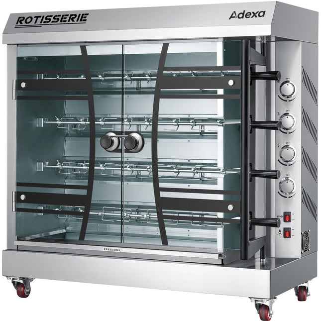 Commercial Electric Chicken Rotisserie Oven 4 Rods 8k W 1170x480x1130mm | Ktq4 E
