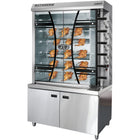 Commercial Gas Chicken Rotisserie Oven With Cabinet 6 Rods 1170x580x1990mm | Ktq6 Bc