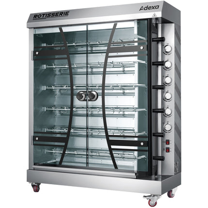 Commercial Electric Chicken Rotisserie Oven 6 Rods 12k W 1170x480x1490mm | Ktq6 E