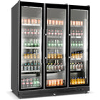 Commercial Display Refrigerator With Triple Glass 1200 Litres Door Black |  Kxg1680 Black