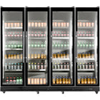 Commercial Display Refrigerator Four Glass Door 1650 Litres Black |  Kxg2240 Black