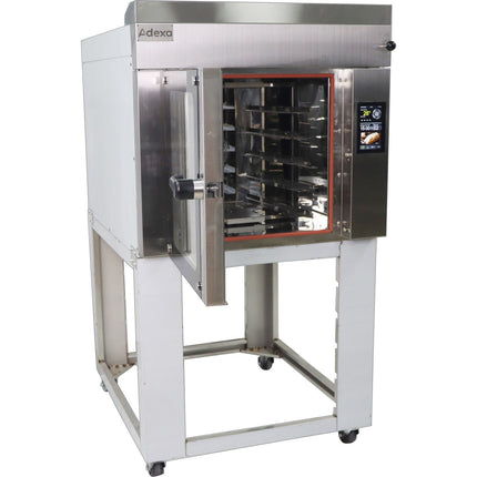 Commercial Rotary Convection Oven With Steam 5 Trays &Amp; Touch Panel 380 V 920x1200x1000mm | Lm5 Dx