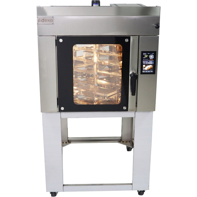 Commercial Rotary Convection Oven With Steam 5 Trays &Amp; Touch Panel 380 V 920x1200x1000mm | Lm5 Dx