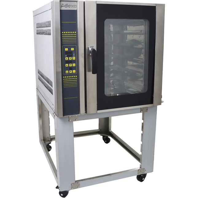 Commercial Electric Convection Oven With Steam 5 Trays &Amp; Mechanical Panel 380 V 870x1200x850mm | Lmr5 Di