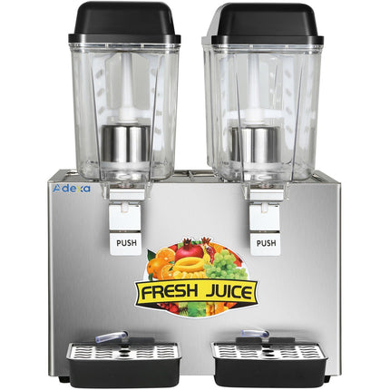 Commercial Cold Drinks Dispenser 2 X 16 Litres |  Lsj16 Lx2