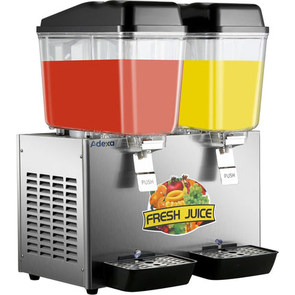Commercial Cold Drinks Dispenser 2 X 16 Litres |  Lsj16 Lx2