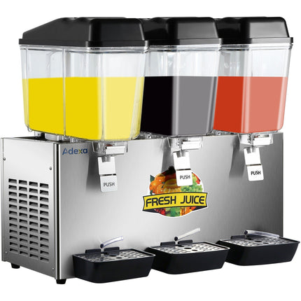 Commercial Cold Drinks Dispenser 3 X 16 Litres |  Lsj16 Lx3