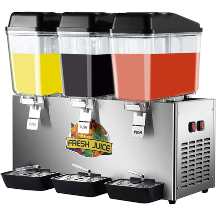 Commercial Cold Drinks Dispenser 3 X 16 Litres |  Lsj16 Lx3