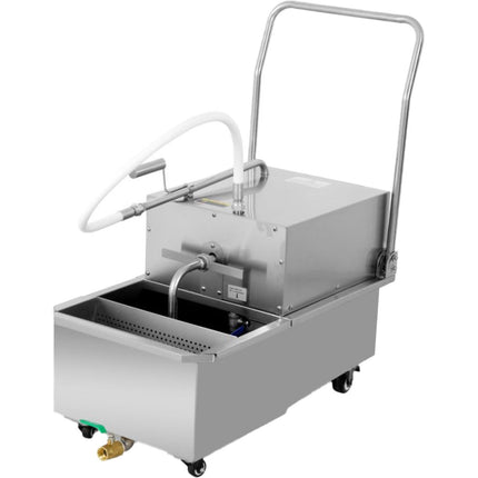 Commercial Mobile Oil Filter Cart 48 Litres 440x848x965mm | Lyc01