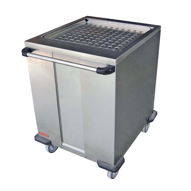 Mobile Dishwasher Rack Trolley Stainless Steel |  Mbk55