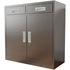Commercial Stainless Steel Cabinet With 2 Doors &Amp; 2 Drawers 900x400x900mm |  Mbss201 H902 Dc