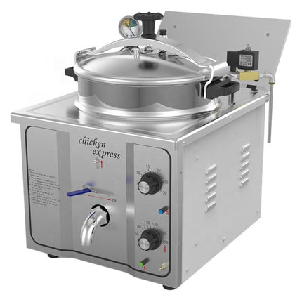 Commercial Pressure Fryer 15 Litres 3k W Countertop |  Mdxz16