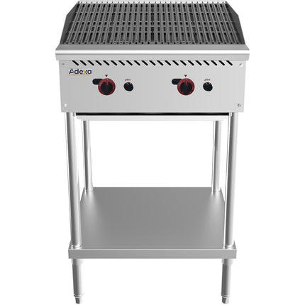 Commercial Gas Chargrill Freestanding 610mm Width |  Mgl24 Mf