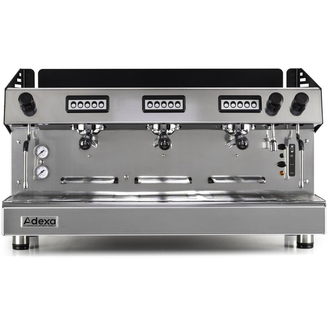 Professional Espresso Coffee Machine Automatic Tall Cups 3 Groups 17 Litres |  Mia7