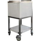 Mobile Ice Station 50 L Stainless Steel 480x420x850mm Flat Pack | Miba50 L