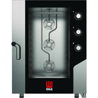 Professional Combi Steamer Electric 10 Trays Gn1/1 &Amp; 600x400m Electromechanic Controls Direct Steam | Tecnoeka Mkf1016 S