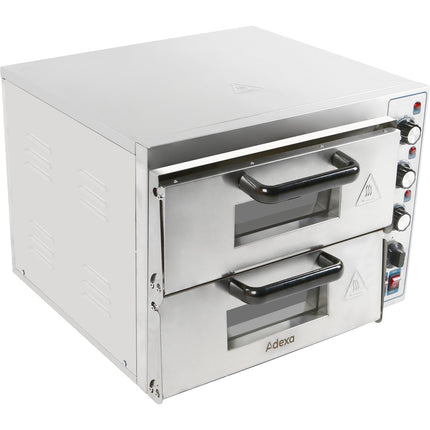Electric Pizza Oven 2 Chambers 410x420mm | Mlp2 St