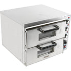 Electric Pizza Oven 2 Chambers 410x420mm | Mlp2 St