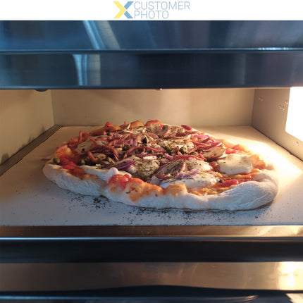 Electric Pizza Oven 2 Chambers 410x420mm | Mlp2 St