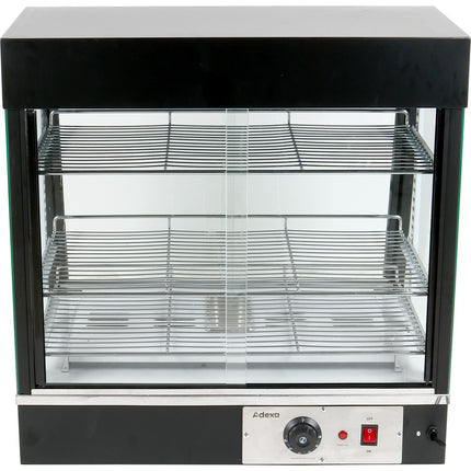 Commercial Heated Showcase Food Warmer 110 Litres Countertop | Mlp601