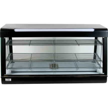 Commercial Heated Display Merchandiser 370 Litres Countertop |  Mlp603