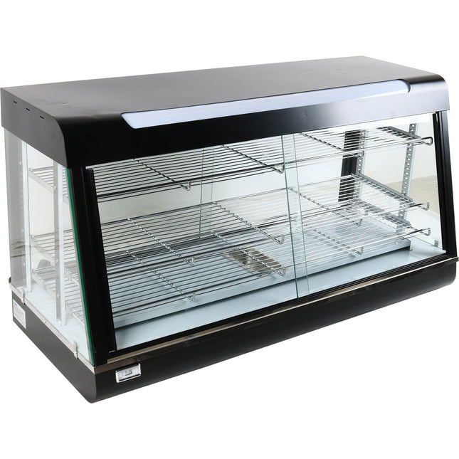 Commercial Heated Display Merchandiser 370 Litres Countertop |  Mlp603