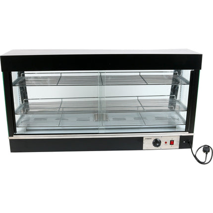 Commercial Heated Display Merchandiser 370 Litres Countertop |  Mlp603