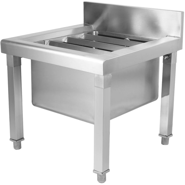 Janitorial Mop Sink Stainless Steel 500x500x550mm |  Ms5050