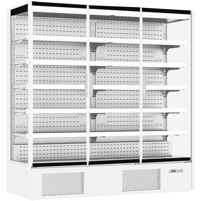 Commercial Triple Door Display Merchandiser Fridge 1147 Litres White |  Multi155 Glasswhite