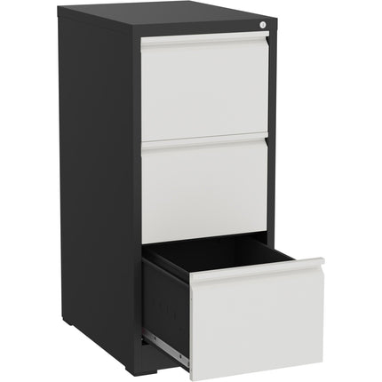 Professional Filing Cabinet 3 Drawer 460x620x1025mm Dark Grey &Amp; White |  Mxdc2 Darkgrey