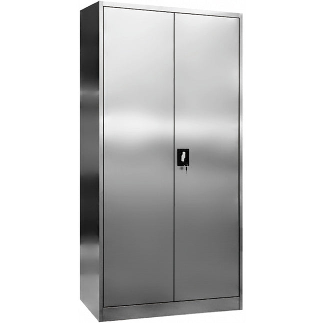 Commercial Stainless Steel Cabinet 2 Doors 900x400x1800mm |  Myslc04