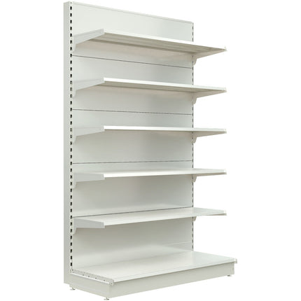 Retail Wall Shelving Starter Unit White | Nsreu11 White125 Start
