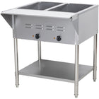 Commercial Bain Marie Table 2x Gn1/1 Dry Heat |  Nvc2