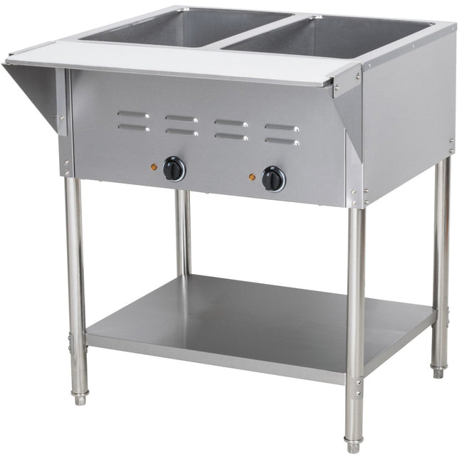 Commercial Bain Marie Table 2x Gn1/1 Dry Heat |  Nvc2