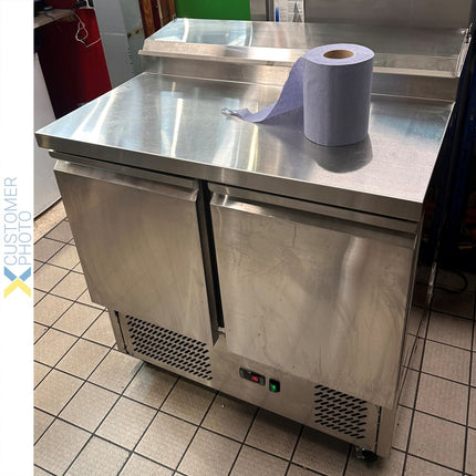 Refrigerated Prep Table 2 Doors Sandwich Top 5x Gn1/6 |  P22