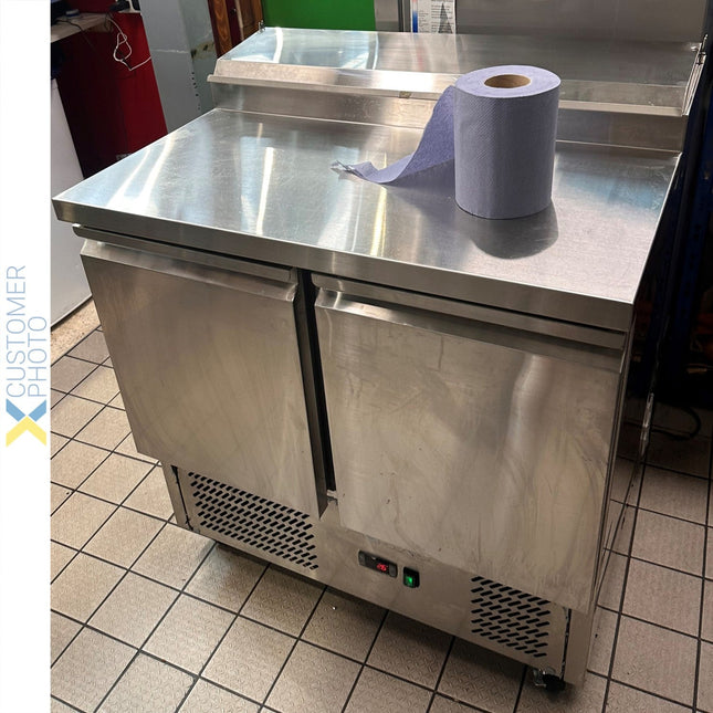 Refrigerated Prep Table 2 Doors Sandwich Top 5x Gn1/6 |  P22