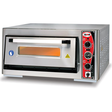 Electric Pizza Oven Premium Thermometer 1 Chamber 620x620mm Capacity 4 Pizzas At 12&Quot; 230 V/1 Phase |  Pf6262 Et