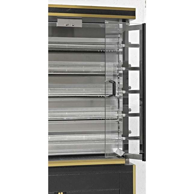 Commercial Chicken Rotisserie Oven With Neutral Cabinet Electric 5 Spit 30 Chickens |  Pls5 Ee