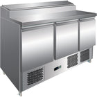 Refrigerated Prep Table 3 Doors Sandwich Top 8x Gn1/6 |  P33