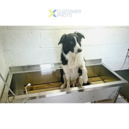 Commercial Pot Wash Sink Stainless Steel 1 Bowl Splashback 1400x600x900mm Square Legs | Psa14060