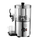 Commercial Hot Chocolate Dispenser / Drink Warmer 3 Litres Dual Thermostat Silver |  Q7005 Silver