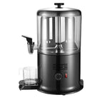 Commercial Hot Chocolate Dispenser / Drink Warmer 6 Litres Dual Thermostat Black |  Q7006 Black