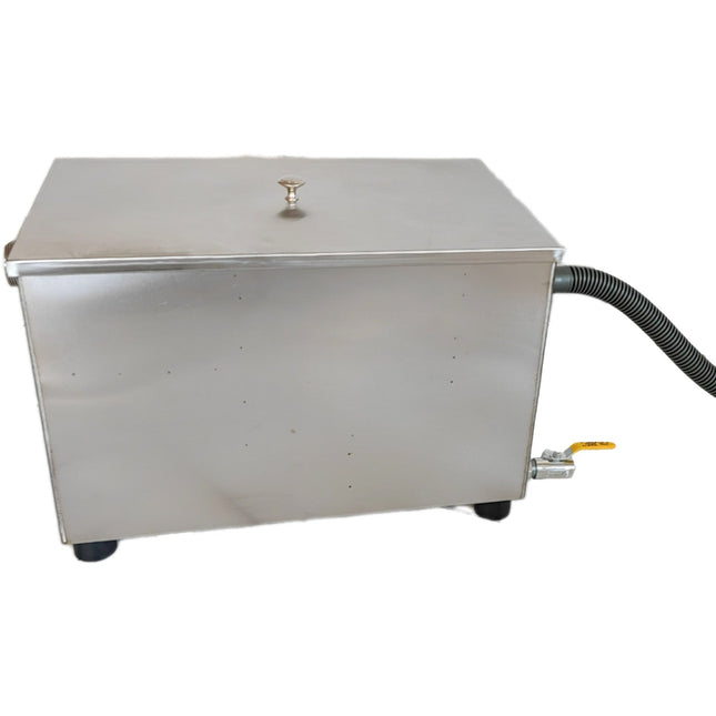 Commercial Stainless Steel Grease Trap With Lid And Outlet Valve 800x400x300mm | Qnh518