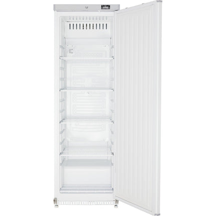 400lt Commercial Refrigerator Upright Cabinet Single Door White |  Dwr400 W
