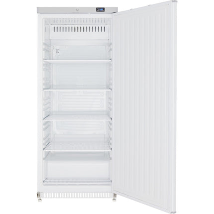 600lt Commercial Refrigerator Upright Cabinet Single Door White |  Dwr600 W